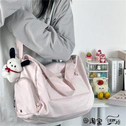 休閒運動風男包韓版新款斜挎包男百搭大容量男包單肩包潮牌日系包 歷史價格詳細信息