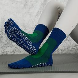 瑜伽襪子防滑專業女五指襪純棉keep運動中筒普拉提訓練服腳趾襪子 歷史價格詳細信息
