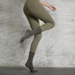 2雙裝 MEIKAN健身地板襪子室內女專業棉防滑跳操中高筒五指瑜伽襪 歷史價格詳細信息