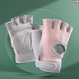 健身手套女防滑運動手套男夏季鏤空半指護掌護腕器械訓練瑜伽鍛煉 歷史價格詳細信息
