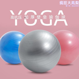 瑜伽滾背球氣球加厚防爆大龍球兒童感覺統合訓練孕婦專用助產按摩健身 歷史價格詳細信息