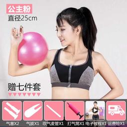 新款高檔普拉提瑜伽球麥管球25cm平衡健身球O體操球兒童孕婦pvc瑜 歷史價格詳細信息