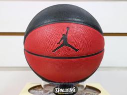 (缺貨勿下)NIKE JORDAN J264562507 紅色 合成皮籃球 標準七號室內外球 另賣 MOLTEN 斯伯丁 歷史價格詳細信息