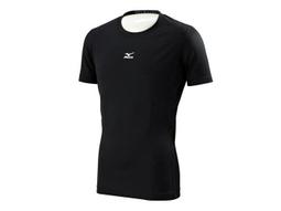 Mizuno美津濃 棒壘球短袖圓領緊身衣 12TA8C0309 黑色 歷史價格詳細信息