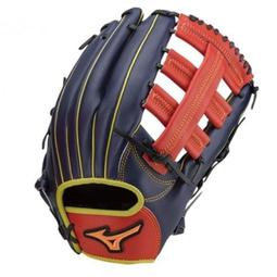 棒球世界全新 MIZUNO 美津濃1ATGS22710 壘球手套內野V字手套特價寶藍色 歷史價格詳細信息