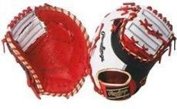 好鏢射射~~Rawlings HOH GOLD 內野密網手套 藍白紅 GR8FHG56L 歷史價格詳細信息