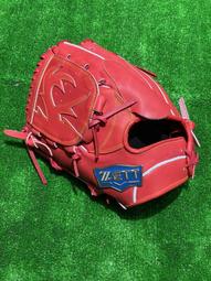 棒球世界ZETT 棒壘球手套11.5吋投手檔特價紅色皇冠刀模 歷史價格詳細信息
