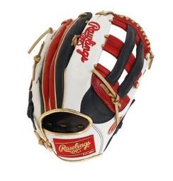 好鏢射射~~Rawlings HOH GOLD 內野密網手套 藍白紅 GR8FHG56L 歷史價格詳細信息