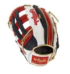 好鏢射射~~Rawlings HOH GOLD內野工字手套 藍白紅 GR8FHG44L 歷史價格詳細信息