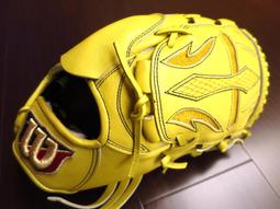 {圓圓小舖}全新日本製WILSON STAFF order威爾森熊棒壘球手套特別訂做訂製訂作內野工字手套 金屬色皮革 歷史價格詳細信息