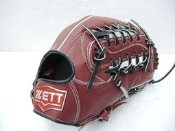 日本品牌 ZETT 550系列 硬式 棒壘球野手手套 外網檔 酒紅(BPGT-55038)附贈手套袋 歷史價格詳細信息
