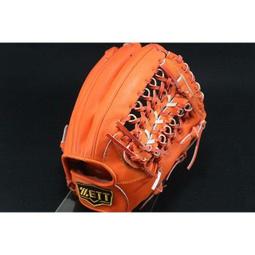 棒球世界全新20年ZETT日本皮硬式棒壘手套特價日本橘色十字12.吋 歷史價格詳細信息