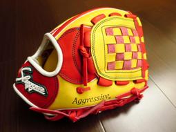{圓圓小舖}全新日製軟式日本製久保田猛打者Kubota slugger KSN-AR3 內野工字擋棒壘球手套橘色卡通標 歷史價格詳細信息