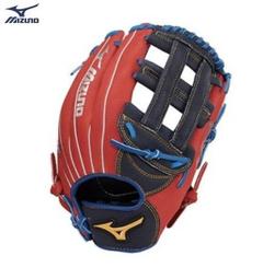 貝斯柏~Mizuno美津濃 FRIENDSHIP壘球手套1ATGS21900 深藍紅十字內野手用 超低特價$1780/個 歷史價格詳細信息