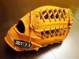 {圓圓小舖}全新日本製硬式ZETT 最高等級金標prostatus(pro status)內野棋盤格擋手套源田壯亮咖啡色 歷史價格詳細信息