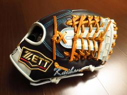 {圓圓小舖}全新日本製硬式ZETT 最高等級金標prostatus(pro status)內野棋盤格擋手套源田壯亮咖啡色 歷史價格詳細信息