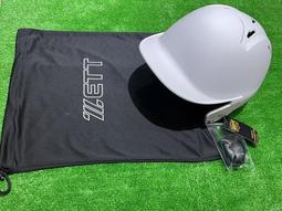 棒球世界全新ZETT棒壘球用認證打擊頭盔特價消光霧灰色 歷史價格詳細信息