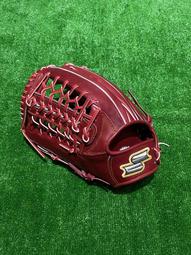 棒球世界SSK全牛皮棒球壘球外野手專用手套T網檔SSK880C特價酒紅12.75吋 歷史價格詳細信息