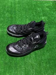 棒球世界全新UNDER ARMOUR低筒UA棒壘球膠釘鞋3025589-001特價黑色款 歷史價格詳細信息