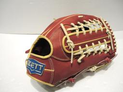 日本品牌 ZETT 硬式 棒球手套 壘球手套 T網檔 野手手套 黑/紫(BPGT-33227)附贈手套袋 歷史價格詳細信息