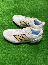 棒球世界全新NEW BALANCEL NB最新款壘球膠釘鞋 2E PL3000R7特價紅白配色    NB 新款 PL3 歷史價格詳細信息