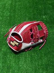 棒球世界SSK全牛皮棒球壘球內野手專用手套工字檔 SSK880C特價寶藍白粉紅配色11.75吋 歷史價格詳細信息