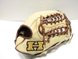 日本品牌 Hi-Gold (HG) 特選牛皮 棒壘球手套 外野手手套 外網檔 淡奶油/酒紅 附贈手套袋 歷史價格詳細信息