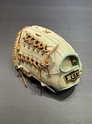 棒球世界全新ZETT 頂級硬式訂製牛皮棒壘手套BPGT-2504特價工字黑色 歷史價格詳細信息