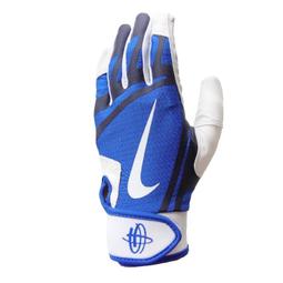 Nike 打擊手套 Huarache Edge 運動手套 黑 全黑 魔鬼氈 棒球手套 NBG01-013【ACS】 歷史價格詳細信息