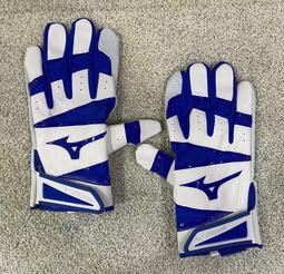 Mizuno [330417.5252] 打擊手套 棒壘球 運動 訓練 比賽 耐用 透氣 服貼 美津濃 一雙 水藍 歷史價格詳細信息