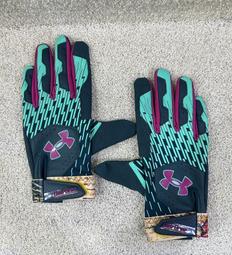 = 球友 運動用品 = UA YARD 棒、壘打擊手套(雙) 1341978-104 歷史價格詳細信息