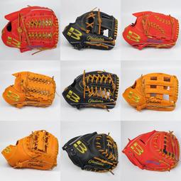 壘球手套專業棒球手套 投手內野全場通用 少年青年成人兒童打擊壘球手套 歷史價格詳細信息