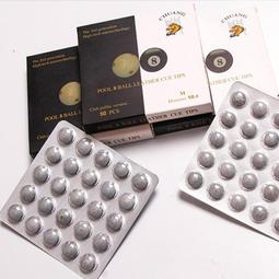 闖牌公桿皮頭斯諾克皮頭台球桿搶頭桌球桿小頭桿桿頭美式黑八皮頭 歷史價格詳細信息