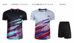 2019全新 YONEX 兒童版 羽毛球運動上衣 短褲 吸溼排汗快乾 型號 1807 歷史價格詳細信息
