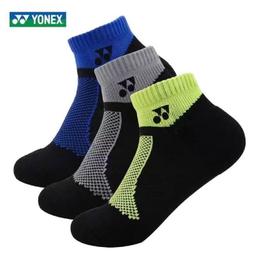 YONEX 優乃克 3D立體 純棉運動襪 (厚底) 左右設計 3色可選 特價 每雙 120元 6雙免運 歷史價格詳細信息