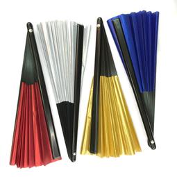 表演扇舞蹈扇跳舞扇中國風扇古風扇 紅布扇子-黑柄/紅柄 歷史價格詳細信息