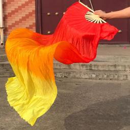 台灣現貨舞蹈扇子 長稠扇 飄扇 表演扇 手持扇 【P322】 舞蹈扇子跳舞扇古典舞膠州秧歌扇粉紫藍加長漸變扇子舞表演練習 歷史價格詳細信息