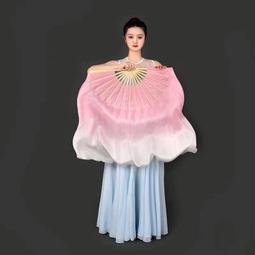 台灣現貨舞蹈扇子 長稠扇 飄扇 表演扇 手持扇 【P322】 舞蹈扇子跳舞扇古典舞膠州秧歌扇粉紫藍加長漸變扇子舞表演練習 歷史價格詳細信息