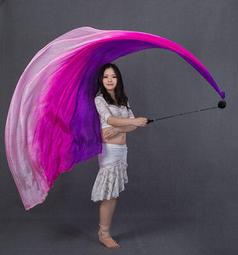 福福百貨~真絲絲巾舞蹈扇子組合配飾古典紗巾中國風手帕扭秧歌演出舞蹈道具50&times;50 歷史價格詳細信息