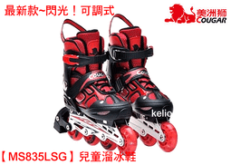 COUGAR美洲獅輪滑鞋套裝加大背包 溜冰鞋旱冰鞋冰袋 輪滑配件 歷史價格詳細信息