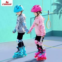輪滑鞋兒童培訓班同款溜冰鞋可調旱冰鞋小孩直排輪全套可調初學 歷史價格詳細信息
