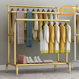 晾衣架落地摺疊晾衣服免安裝架子家用室內陽臺曬被子鋁合金晾曬架 歷史價格詳細信息