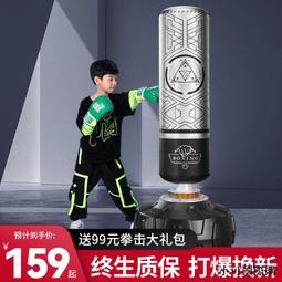 拳靶沙袋散打立式家用成人兒童不倒翁吊式跆拳道拳靶訓練器材拳擊沙包 歷史價格詳細信息