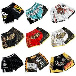 泰拳短ku 緊身ku 拳擊訓練ku 搏擊 san打UFC拳擊ku 運動短ku MMA拳擊短ku 透氣速乾短ku 歷史價格詳細信息