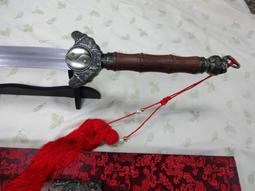 玄武太極劍 神明手拿 4-6-7吋  真寶劍  檀木鞘 不鏽鋼  四面刃真劍身 銅製配件 七星劍  太子槍  龍筑刀劍 歷史價格詳細信息