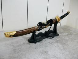 【軍武門】台製 金閃電 日本刀 忍者無敵(忍者小刀/黑/小)功夫刀/切腹刀~收藏/擺飾/觀賞 歷史價格詳細信息