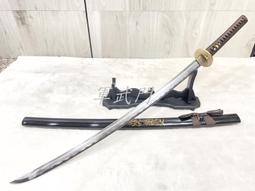 【軍武門】精選日本刀 半手工劍 四方龍忍者直劍(花紋鋼9237)收藏/擺飾/免運費 歷史價格詳細信息
