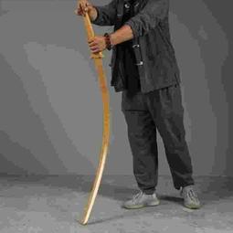 木質唐橫刀直刀日本武士刃男孩兒童玩具實木竹刀劍居合道木刀帶鞘 歷史價格詳細信息