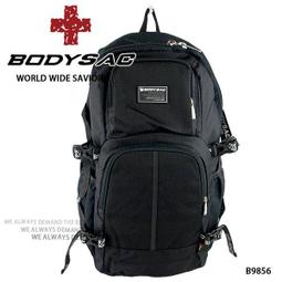 黑色機能性後背包 採用專業耐磨&amp;YKK大拉頭  AMINAH~【BODYSAC B9882】 歷史價格詳細信息