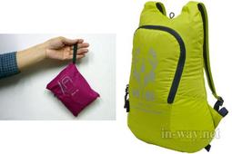 挪威品牌 inway 登山背包 運動背包 休閒背包 輕便型可折疊變成一小包 防潑水快乾抗撕裂強化格子布 newcity 歷史價格詳細信息